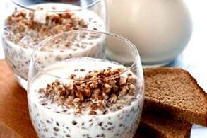 buckwheat with kefir and bread for weight loss at 5 kg per week