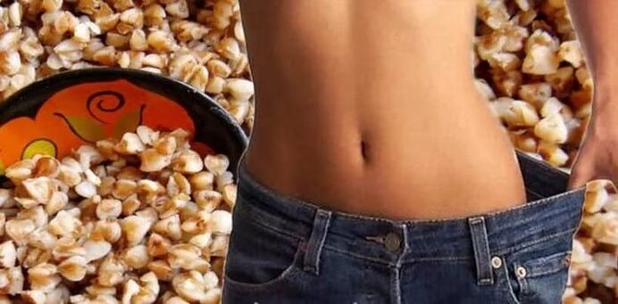 the result of weight loss during the buckwheat diet