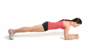 weight loss planks per month